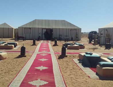 Caminata en camello por el desierto de Merzouga